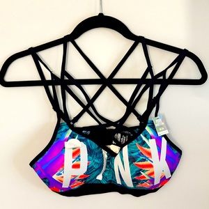 NWT Victoria’s Secret Pink Ultimate Push Up Sports Bra